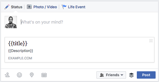 Share facebook
