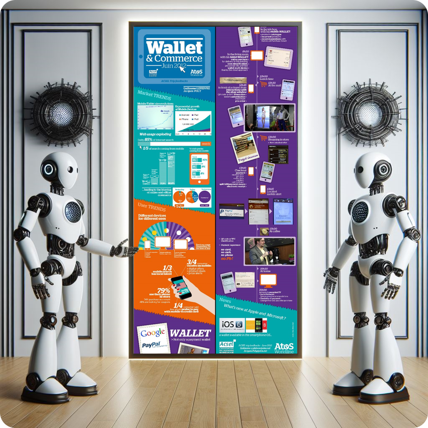2012 - Wallet & Commerce infographic