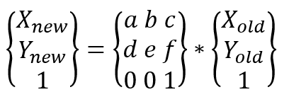 Transformation matrix